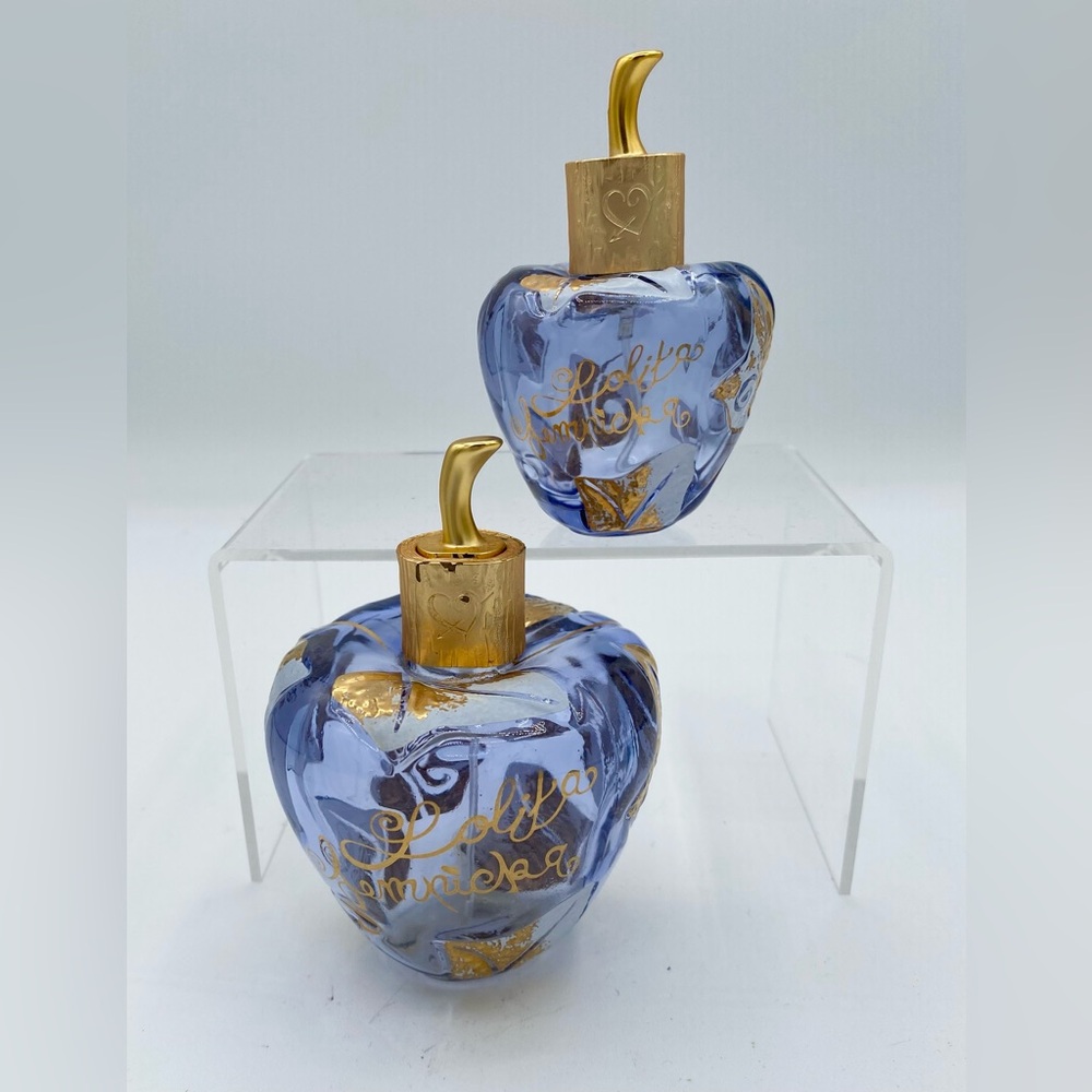 Lolita Lempicka Paris Vintage Apple Perfume Set Empty collectible bottles